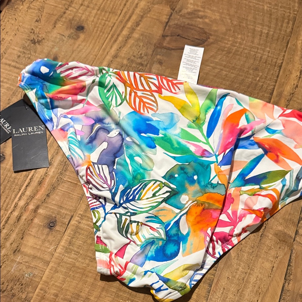 Ralph Lauren Multicolor Tropical Bikini Bottom - Picture 6 of 6